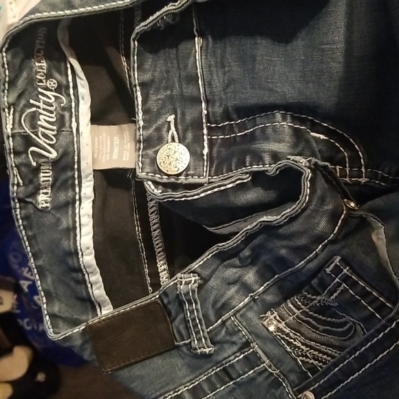 Plus size Vanity Jean's with bling - Picture 2 of 4